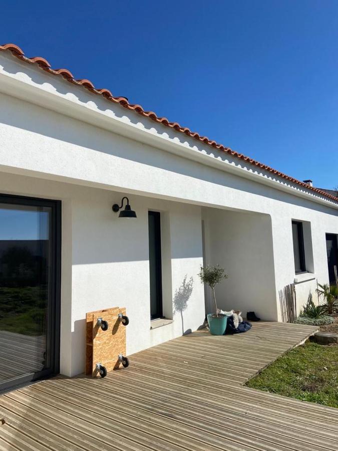 Jolie Villa Face Aux Dunes Et Mer Бретіньоль-сюр-Мер Екстер'єр фото
